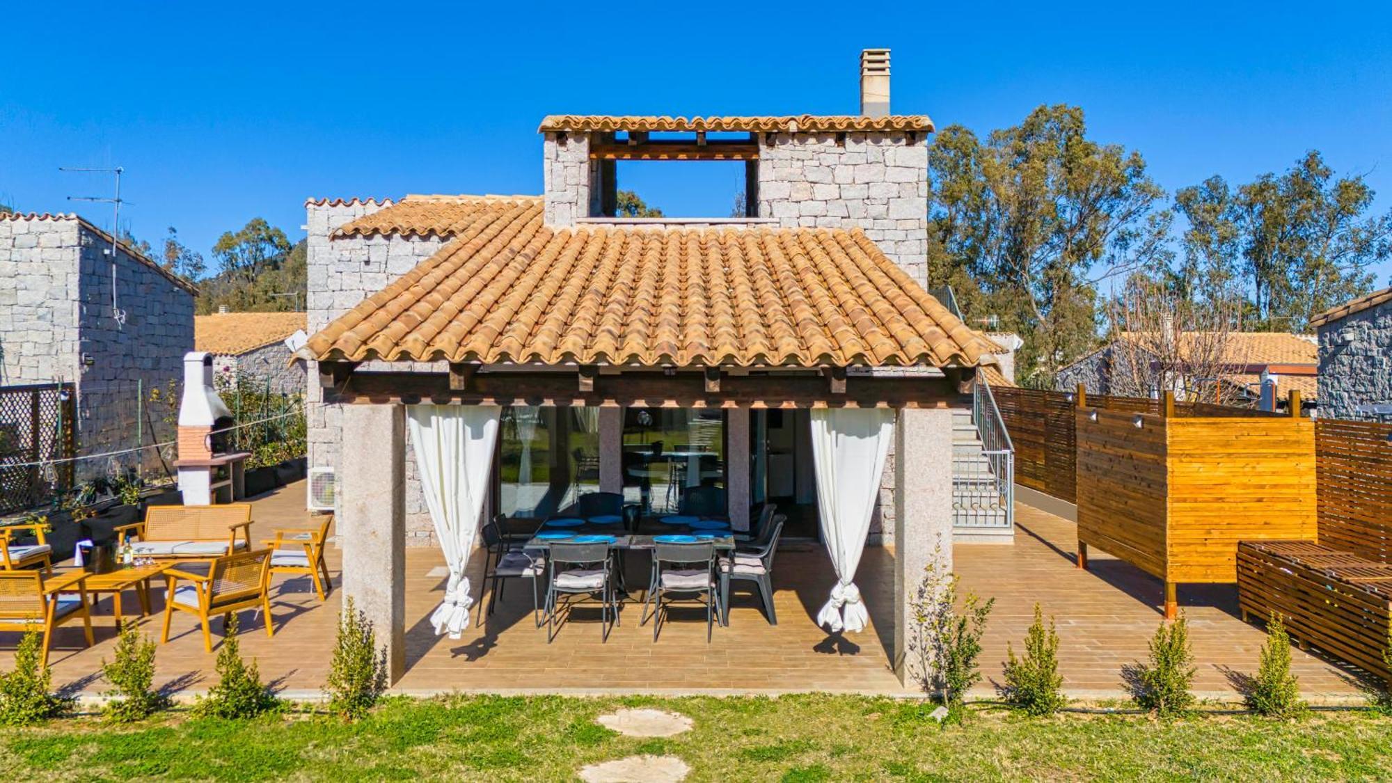 Villa Del Moro, Free Wifi, 300Mt From Sinzias' Beach Costa Rei Exterior photo